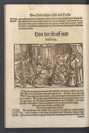 IX. Von der Straff und besserung.