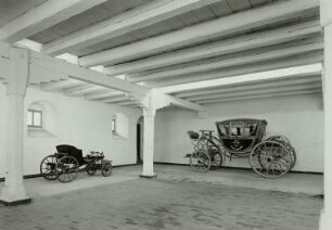 Augustusburg, Schloß, Kutschensammlung, russische Einspänner