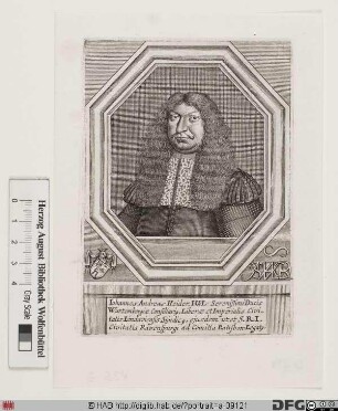 Bildnis Johann Andreas (von) Heider