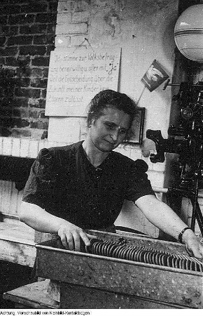 Radebeul, Radebeuler Schuhfabrik u.a., Mai 1951