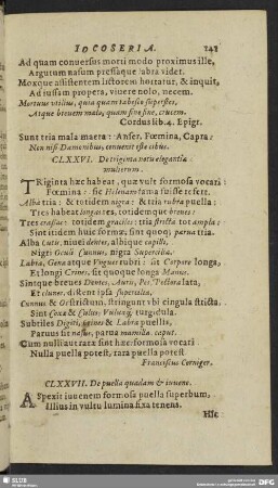 CLXXVII. De puella quodam & invene