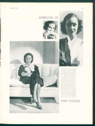 Expresión de Ann Dvorak