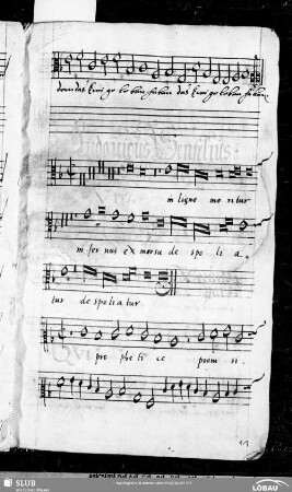 5 Ludwig Senfl: Vita in ligno moritur