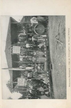 Malayische Musikkapelle - Fest der Krönungsfeier der Königin Wilhelma