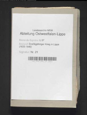 Lippe-Brakische Kriegsdrangsale