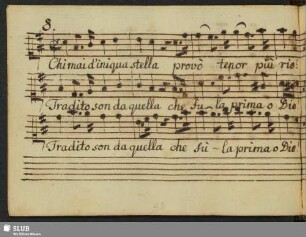 8. Caldara, A.: Chi mai d'iniqua stella