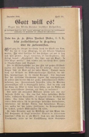 Dezember 1910. Heft. 12