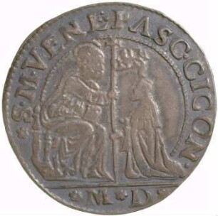 Münze, 1/4 Scudo, 1585