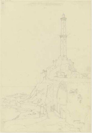 Der Leuchtturm von Genua