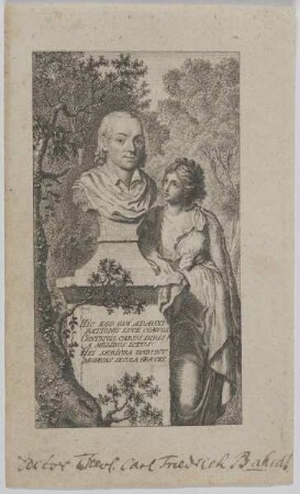 Bildnis des Carl Friedrich Bahrdt