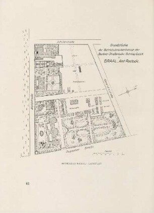 Karte: Ostseebad Graal. Lageplan