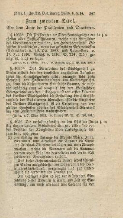 Zum zweyten Titel