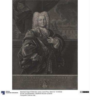 Porträt des Justus Jacob Preu