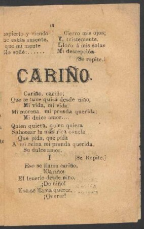 Cariño.