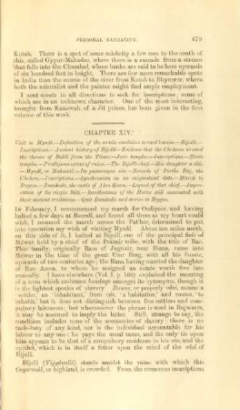 Chapter XIV. Visit to Mynâl. - Definition of the servile condition ...