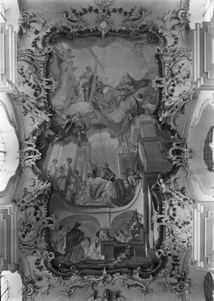 Augustinerchorherrenstiftskirche & Pfarrkirche Mariä Himmelfahrt — Deckenbild