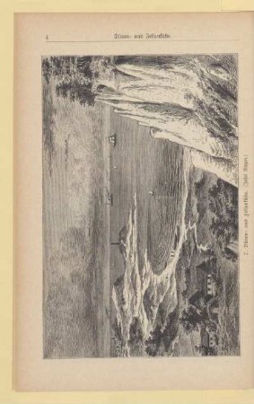 Dünen- und Felsenküste. (Insel Rügen.)