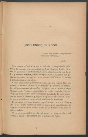 José Enrique Rodó