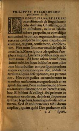 Loci praecipui theologici : Cum appendice disputationis de coniugio ; His accesserunt definitiones theologicae, quarum in ecclesia usus est, eodem autore ...