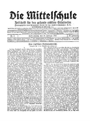 Zum englischen Kulturunterricht : (zugleich eine Buchbesprechung)