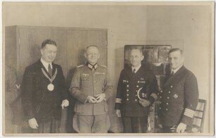 Oskar Schmieder, Oberst von Sichard in Kiel