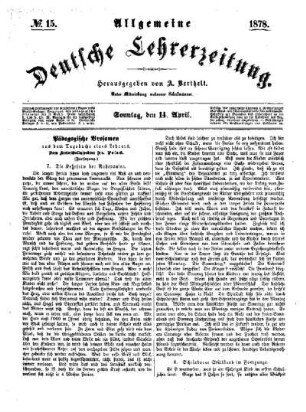 Pädagogische Brosamen : aus dem Tagebuche eines Lehrers ; (Fortsetzung)