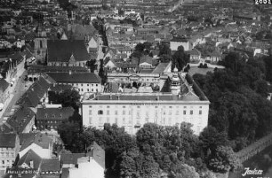 Residenzschloss Dessau : Blickrichtung Norden zur Altstadt