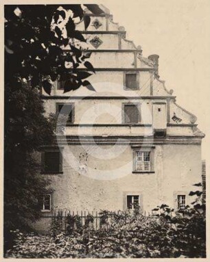 Südgiebel des Schlosses Pohlwitz
