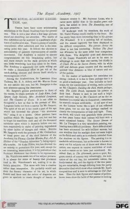 41: The Royal Academy exhibition, 1907