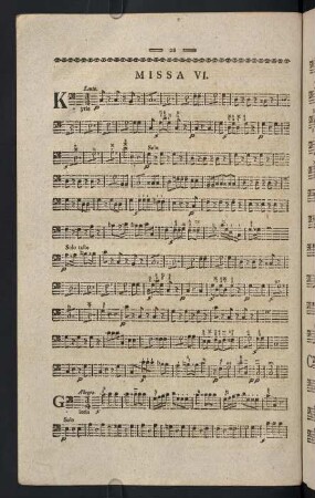22-26, Missa VI.