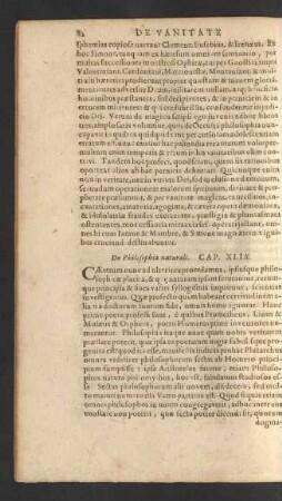 De Philosophia naturali. Cap. XLIX.
