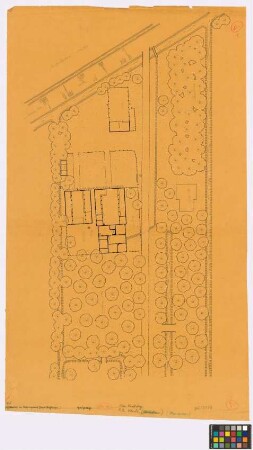 Oederquart ([Landkreis Kehdingen]): Hof [H]artlef. Lageplan