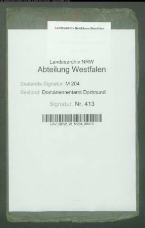 Veräußerung eines Gartengrundstücks in den Mühlenbergsgärten in Hörde an Wilhelm Heitmann aus Hörde gegen Grundzins