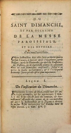 Catechisme des festes et autres solemnités et observances de l'église