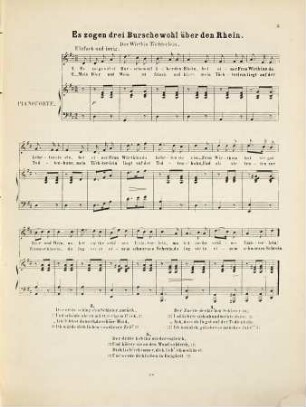 Volkslieder-Album : 209 beliebte u. auserlesene Volkslieder für e. Singst. mit Begl. d. Pianoforte, Heft 4