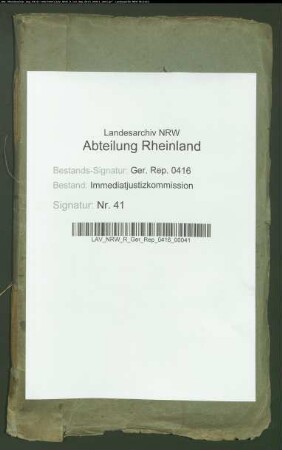 Einschärfung zur Beobachtung bestehende Gesetze.