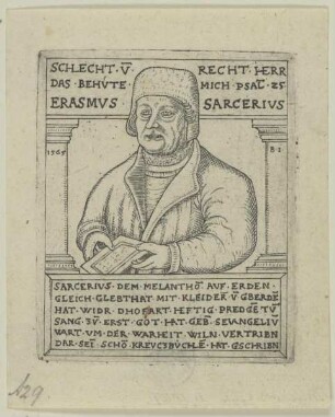 Bildnis des Erasmvs Sarcerivs