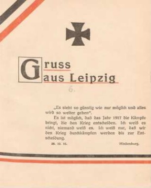6.1916: Gruß aus der Heimat