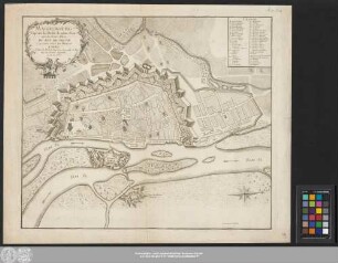 Magdebourg Capitale du Duché de même Nom une des Fortes Places Du Roy De Prusse a 24 Lieues endeça De Berlin