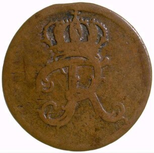 Münze, 1/4 Stüber, 1754