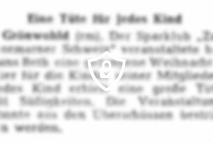 Eine Tüte für jedes Kind