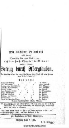 Betrug durch Aberglauben