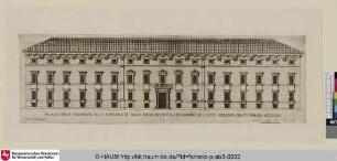 [Ansicht des Palazzo della Stamperia]