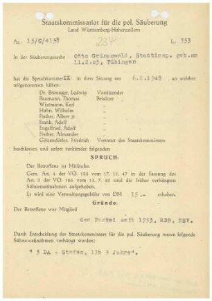 Grünenwald, Otto