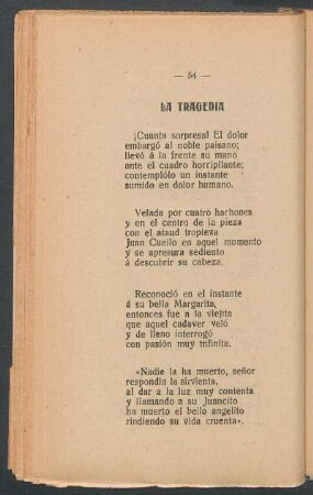 La tragedia