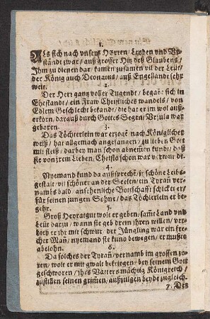 Als sich nach vnsers HErren/ Leyden vnd Vr=||ständt zwar/
