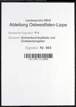 Kirchenbuchduplikat der katholischen Gemeinde Körbecke (GHT 1808-1817). (Gemeinde: Körbecke, katholische Gemeinde)