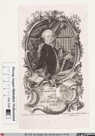 Bildnis Friedrich Carl Moser (1767 Reichsfrhr. von)