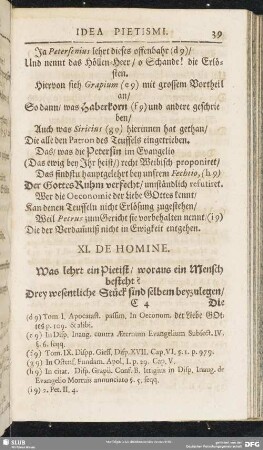 XI. De Homine