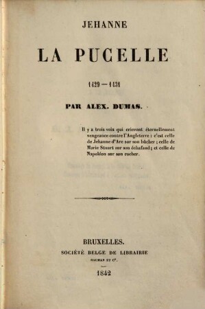 Jehanne la Pucelle : 1429 - 1431